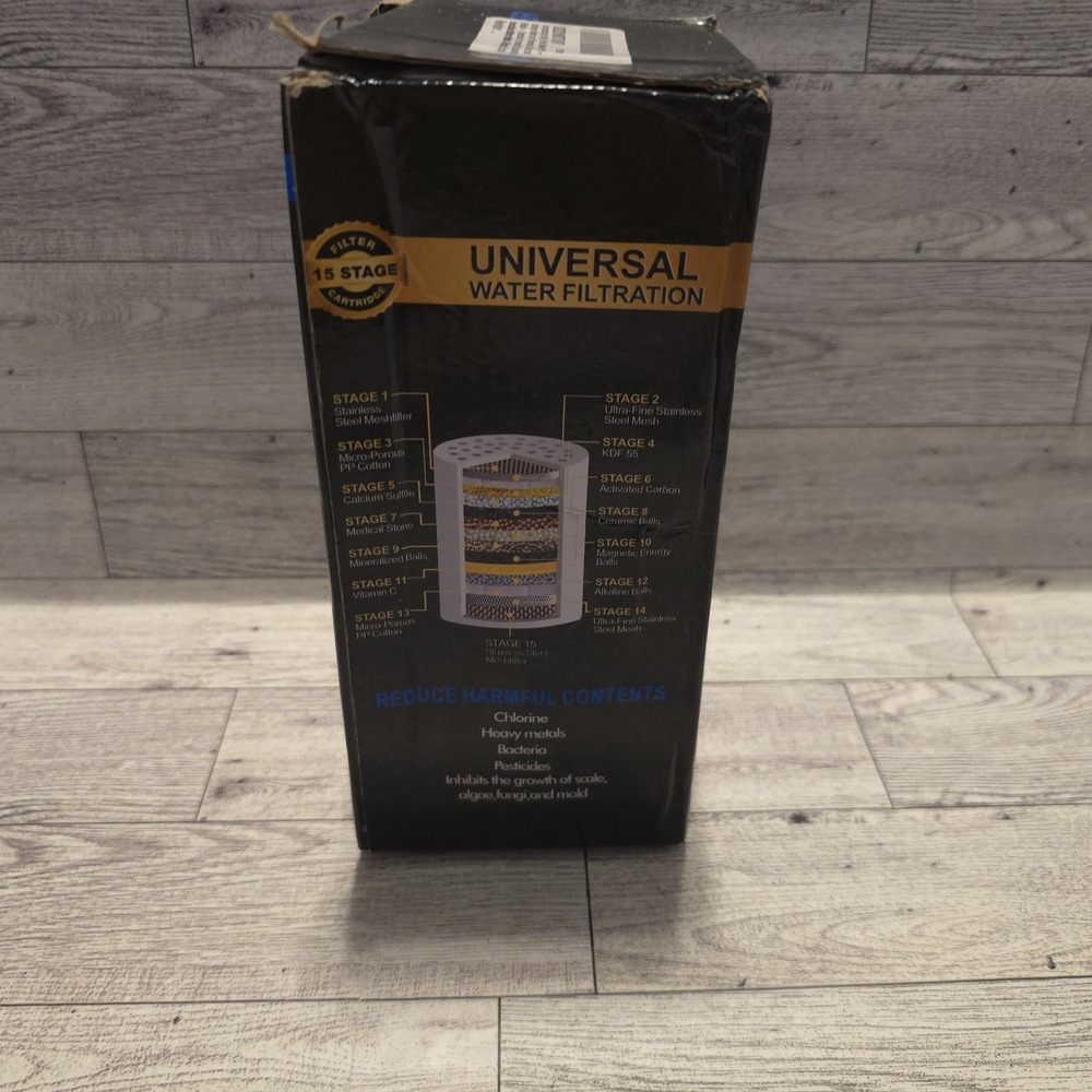 15 Stage Shower Head Filter Purifier with‎ Filter for Hard Water Softener - Picture 7 of 8